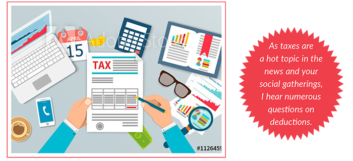 Misconception about Itemized Deductions/Schedule A on your Tax Return