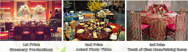 My Shadi Bridal Expo - Reception Table Competition