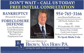 BROWN VAN HORN P.A.