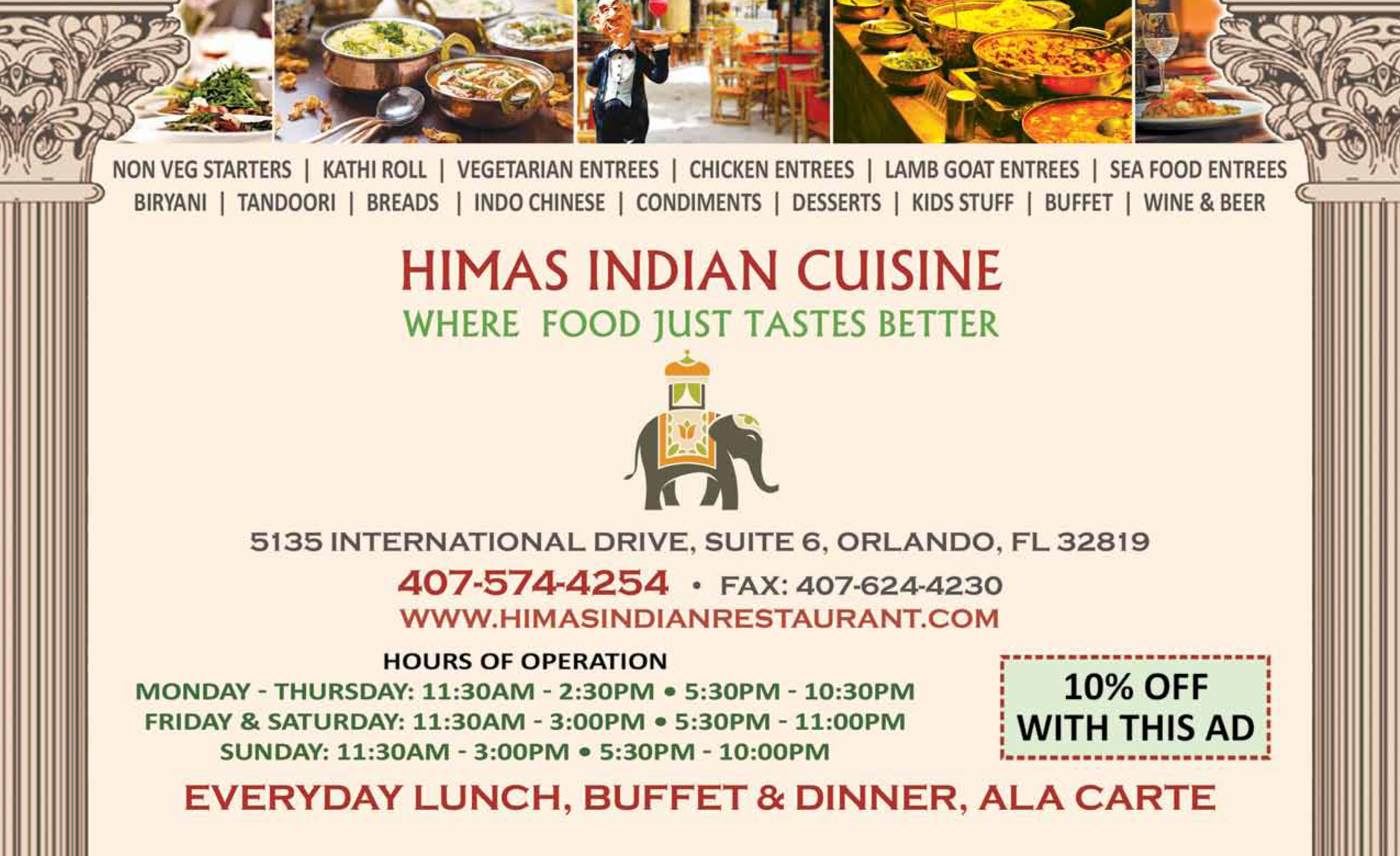 Himas indian cuisine