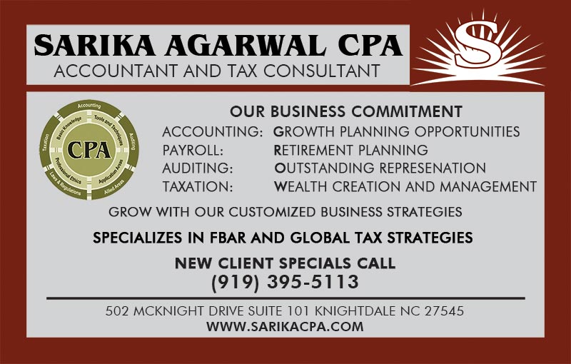 Sarika Agarwal CPA