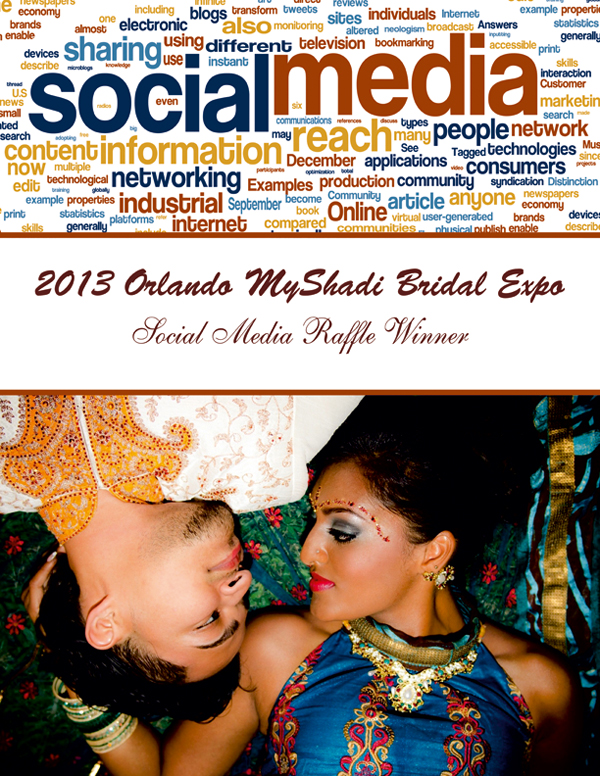 2013 Orlando MyShadi Bridal Expo Social Media Raffle Winner