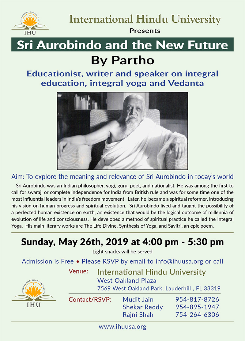 Sri Aurobindo and the New Future – By Partho