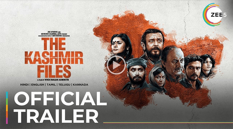 ZEE5 Global : ZEE5 Global set to premiere Bollywood blockbuster The Kashmir Files in the UK and Europe on 25th May 2022