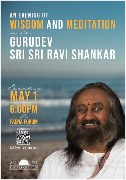 Full Moon Meditation By Sri Sri Ravi Shankar An Evening of Wisdom and Meditation with World Renowned Gurudev Sri Sri