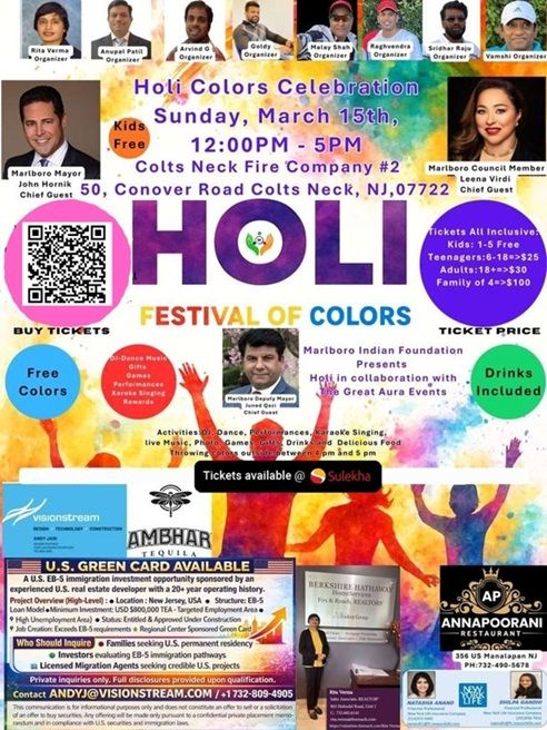  Holi Colors Celebration