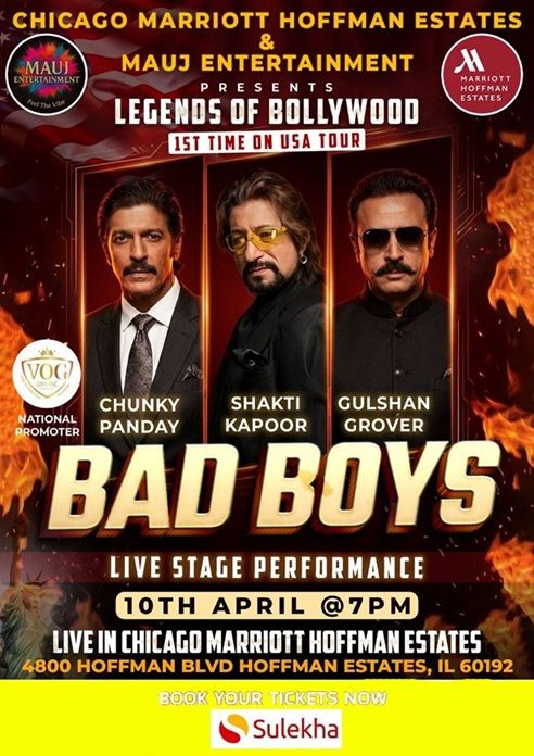  Legends Of Bollywood Bad Boys Live