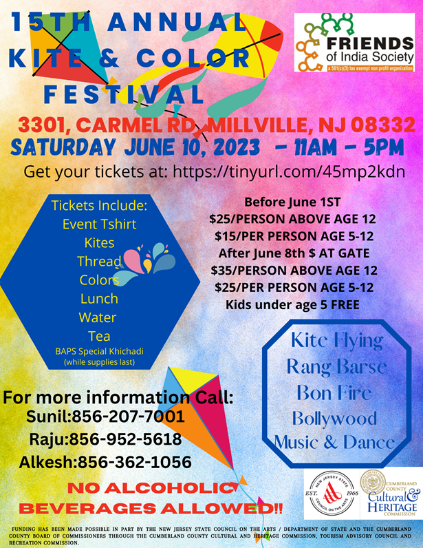 15th Annual Kite and Color Festival