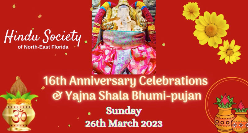 16th Anniversary + Bhoomi Poojan of Yagna Shala