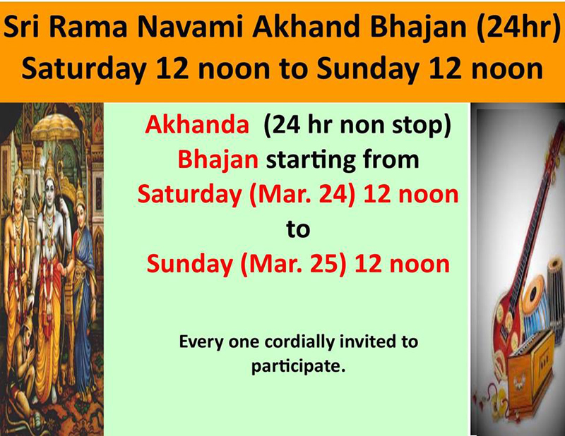 24 hrs of Bhajans