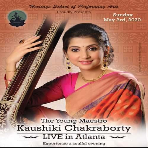 A Soulful Evening with Kaushiki Chakraborty in Lilburn