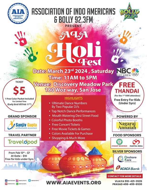 AIA Holi Fest 2024