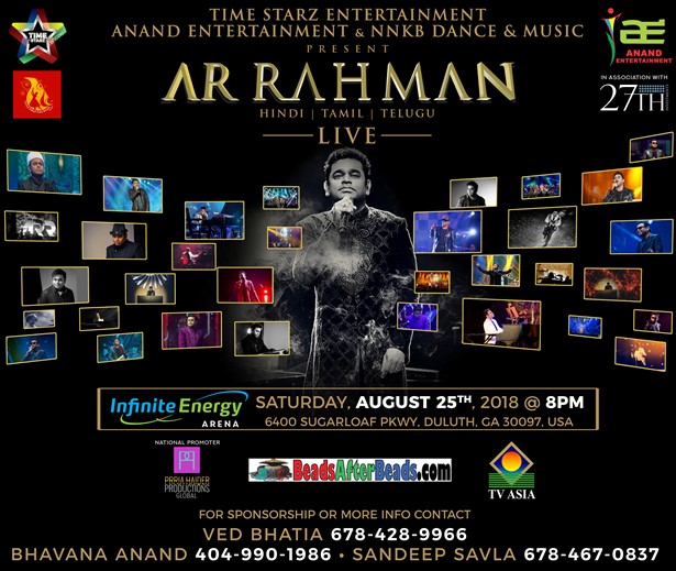 AR Rahman Live Concert in Atlanta