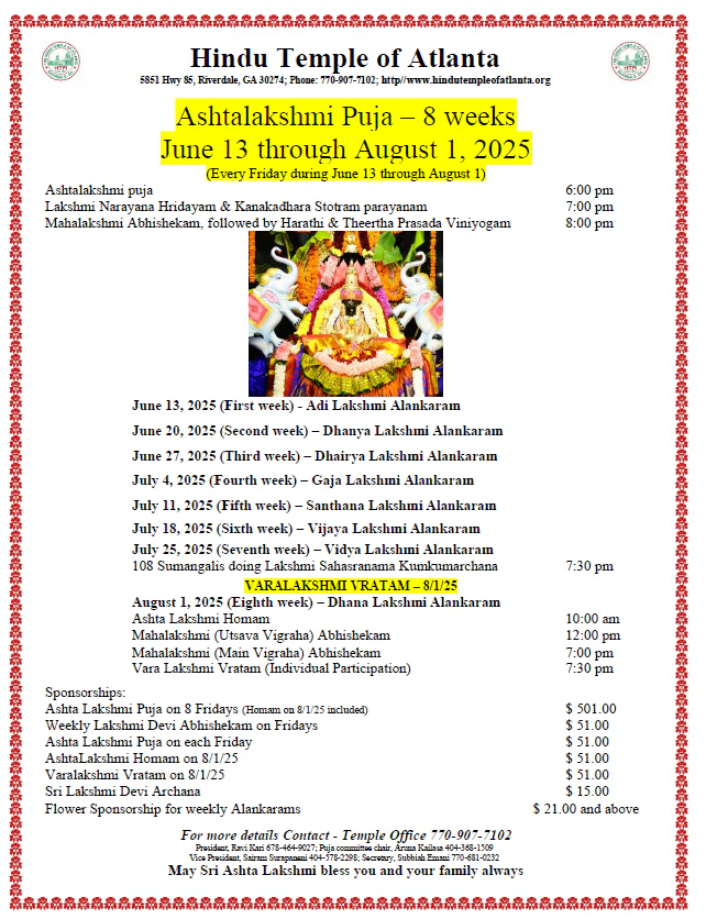 Astalakshmi Puja