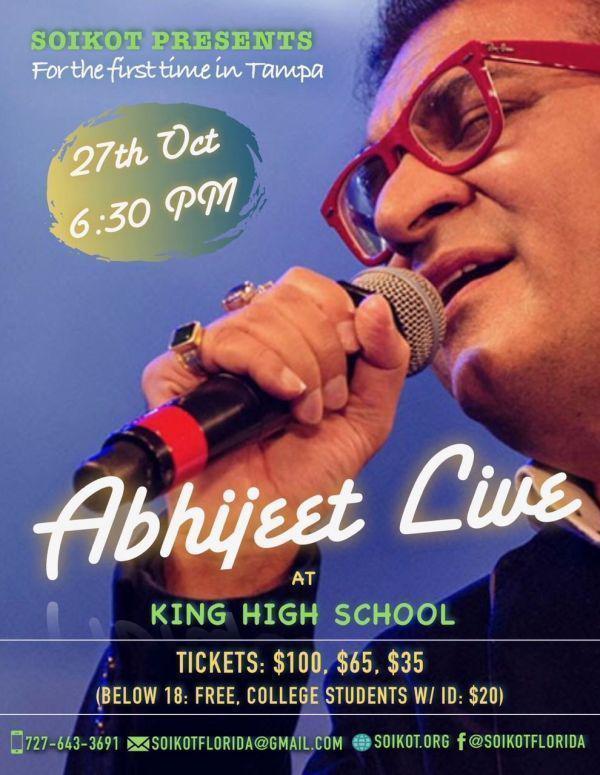 Abhijeet Live at Tampa