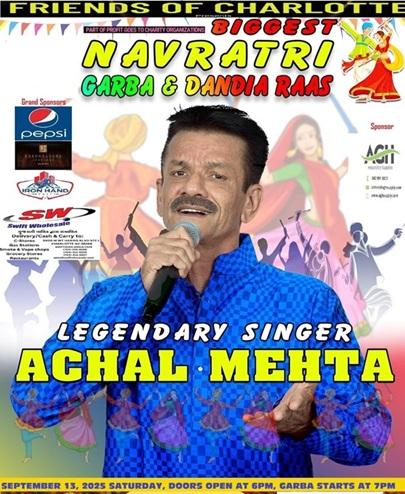 Achal Mehta Garba Dandia Night