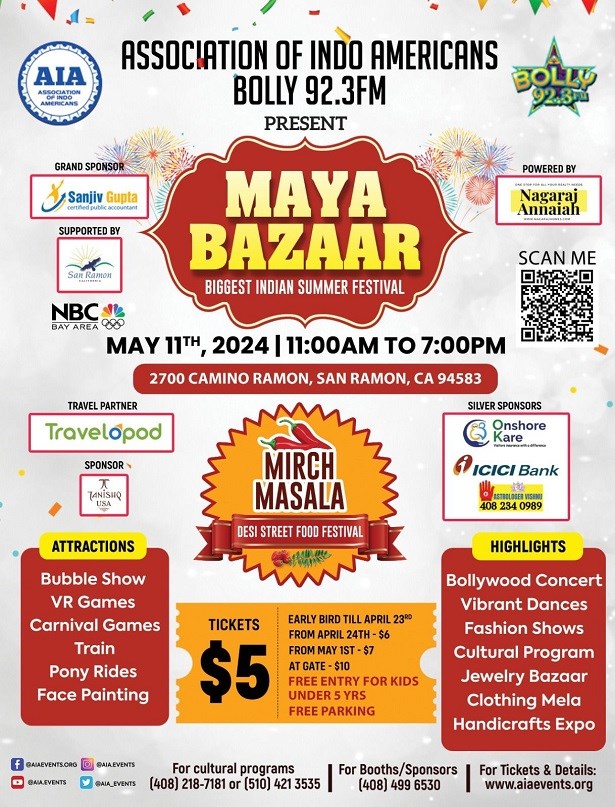 Aia Maya Bazaar 2024 - Biggest Indian Summer Festival