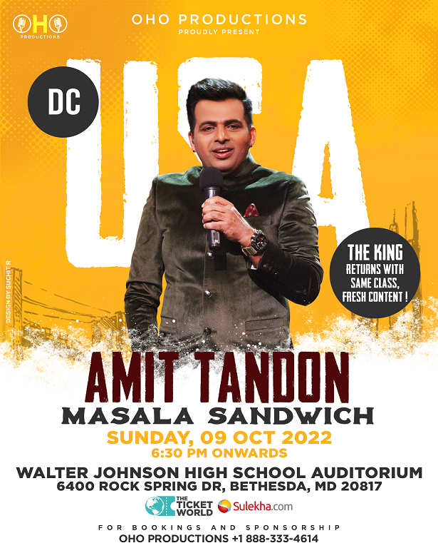 Amit Tandon Stand-Up Comedy - DC
