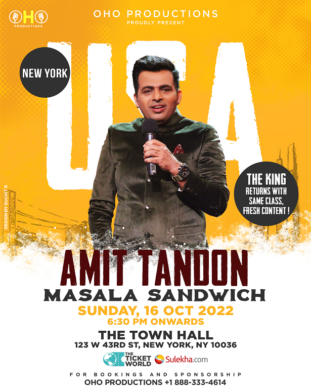 Amit Tandon Stand-Up Comedy - New York