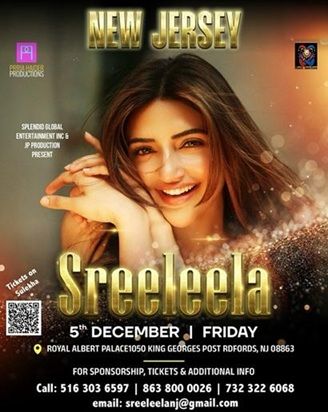 An Evening With Glamorous Sreeleela