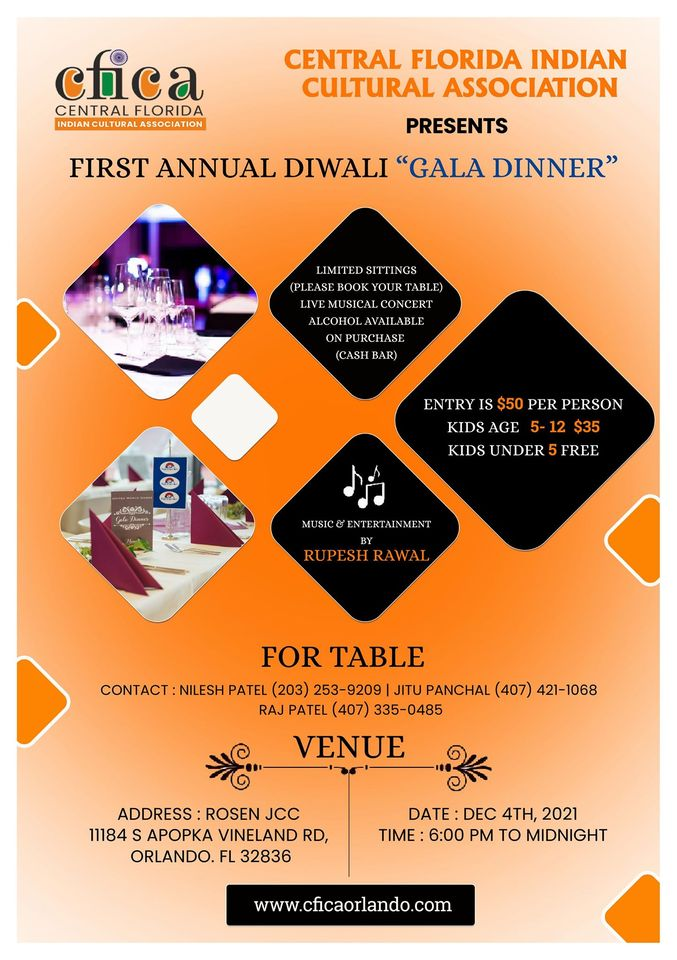Annual Diwali Gala Dinner
