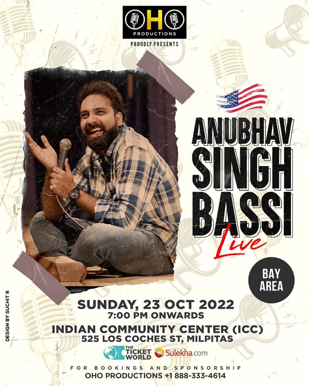 Anubhav Singh Bassi Stand-Up Comedy: Live in Bay Area