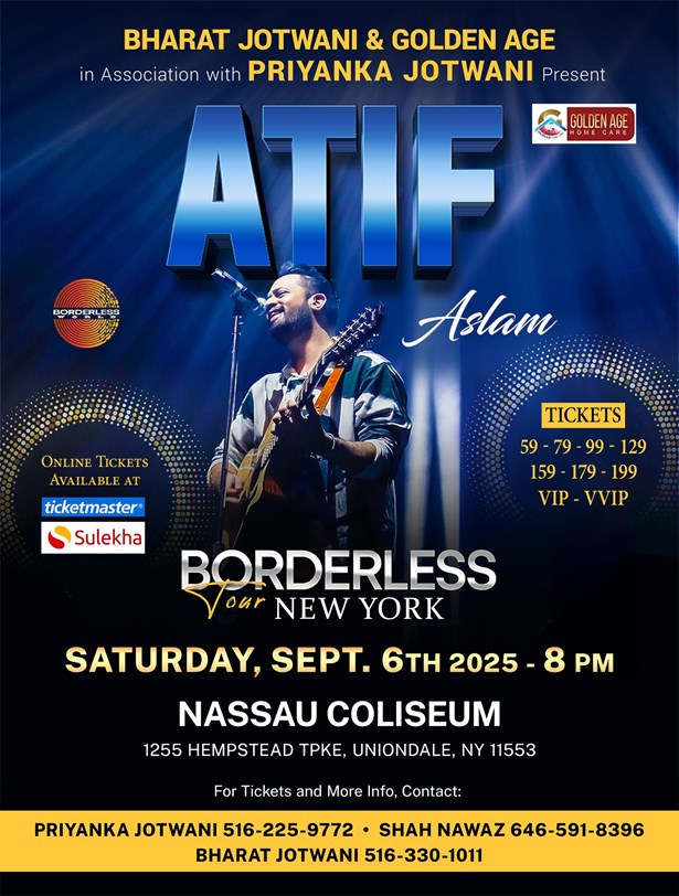 Atif Aslam Live Concert in New York 2025