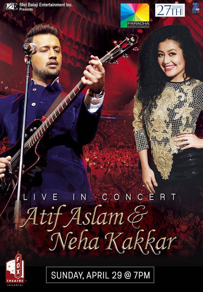 Atif Aslam & Neha Kakkar Live In Concert