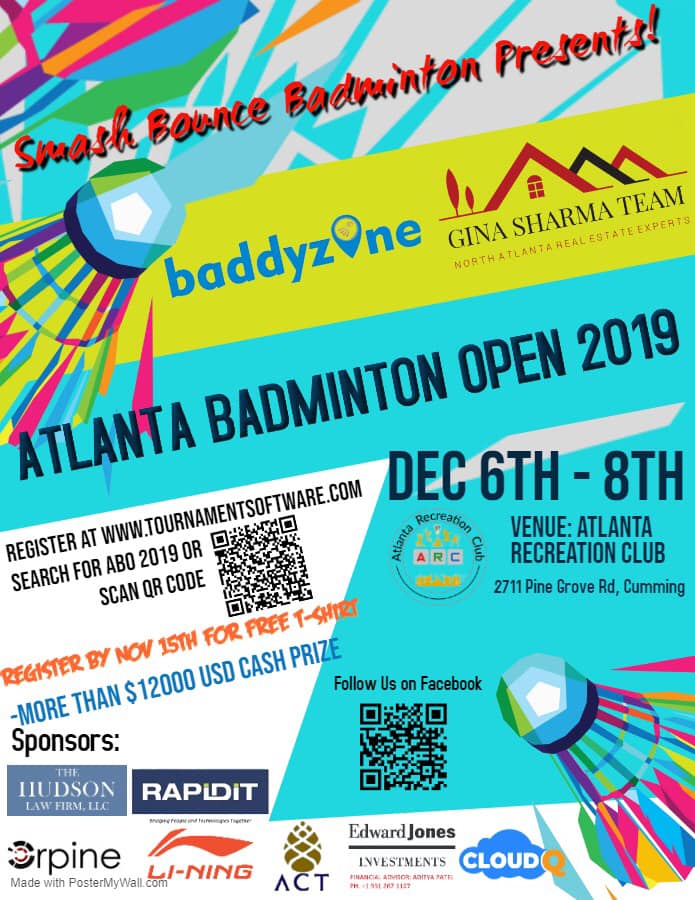 Atlanta Badminton Open in Cumming