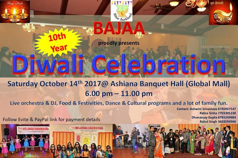BAJAA Diwali 2017 10th Anniversary