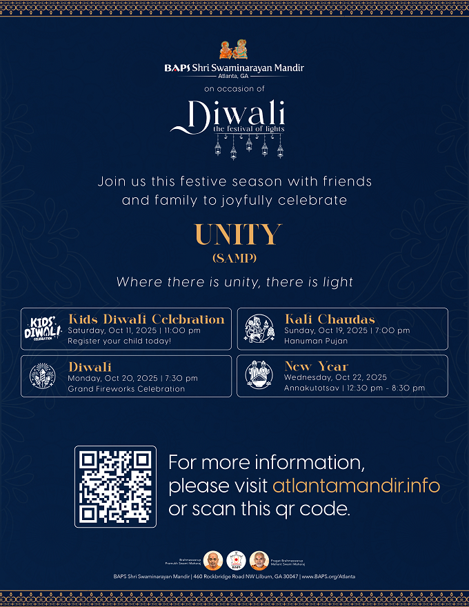 BAPS Diwali Unity