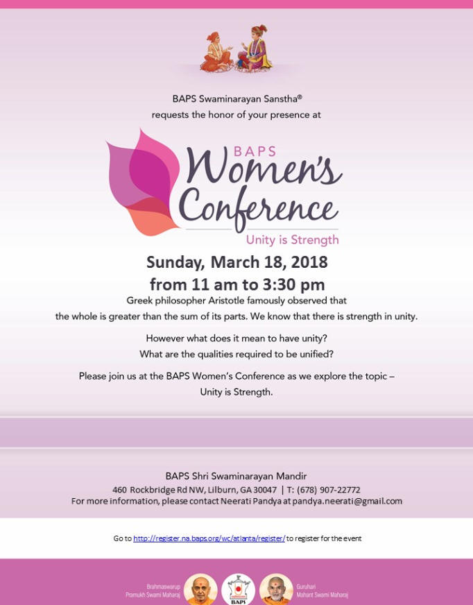 BAPS Women's Conference