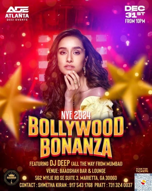 BOLLYWOOD BONANZA NYE 2024