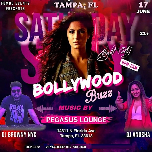 BOLLYWOOD BUZZ WITH DJ BROWNY NYC & DJ ANUSHA