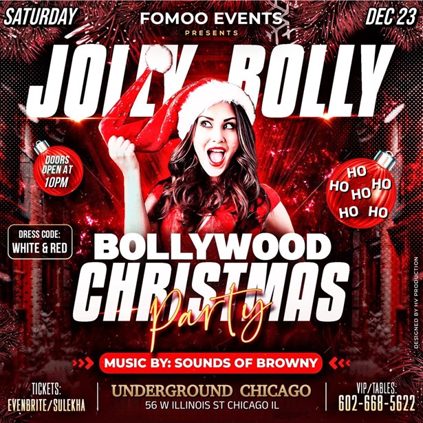 BOLLYWOOD CHRISTMAS HOLIDAY PARTY (CHICAGO)