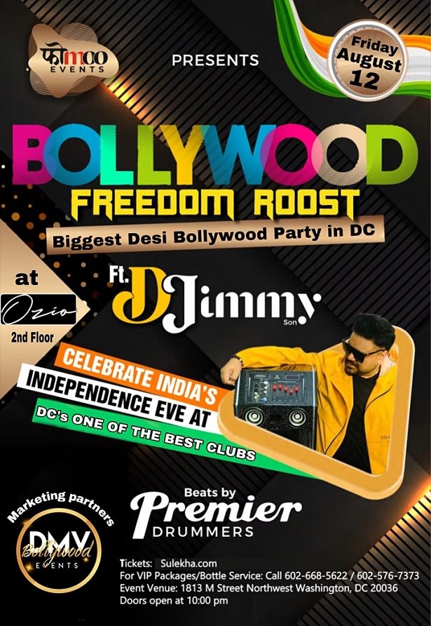 BOLLYWOOD FREEDOM ROOST - WASHINGTON DC