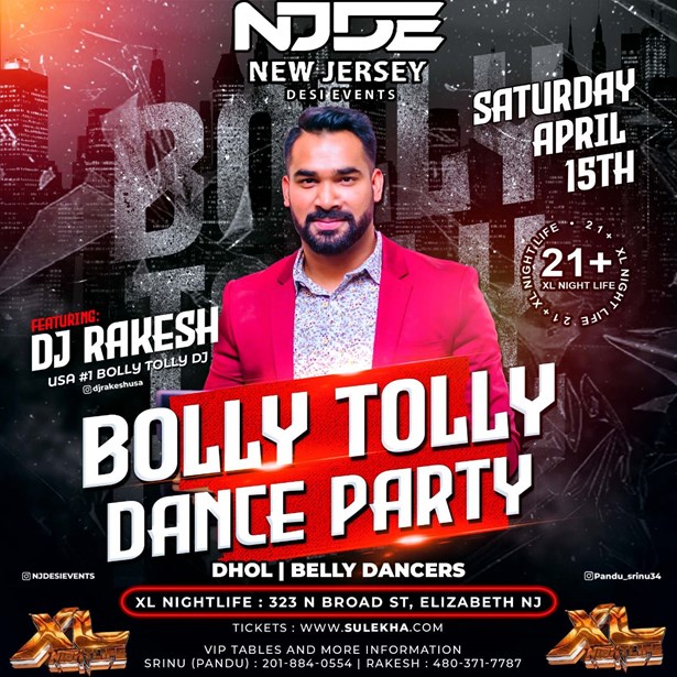 BOLLY TOLLY DANCE PARTY