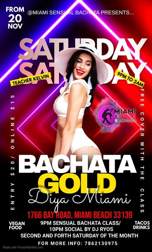 Bachata Gold!! Sensual Bachata Classes and Social Latin Dance Party!!