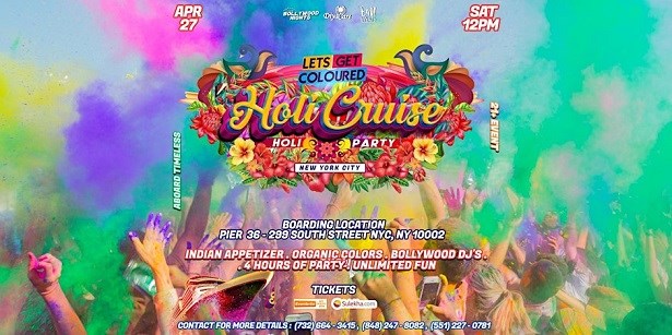 Balam Pichkari- Cruise Party-Holi In The NYC