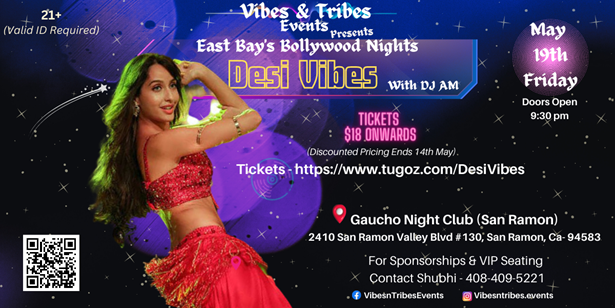 Best Bollywood Dance Party by Vibes & Tribes