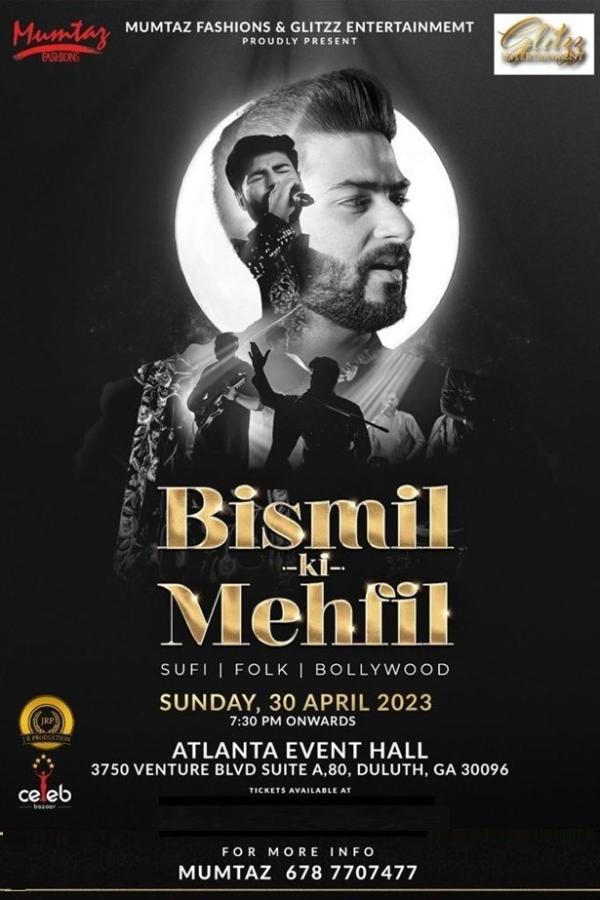 Bismil Ki Mehfil Live Concert - Duluth