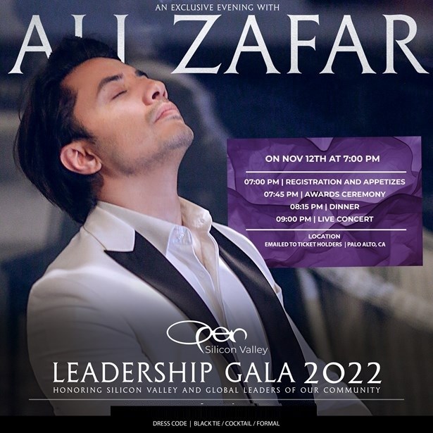 Black-Tie Gala and Live Performance by Ali Zafar