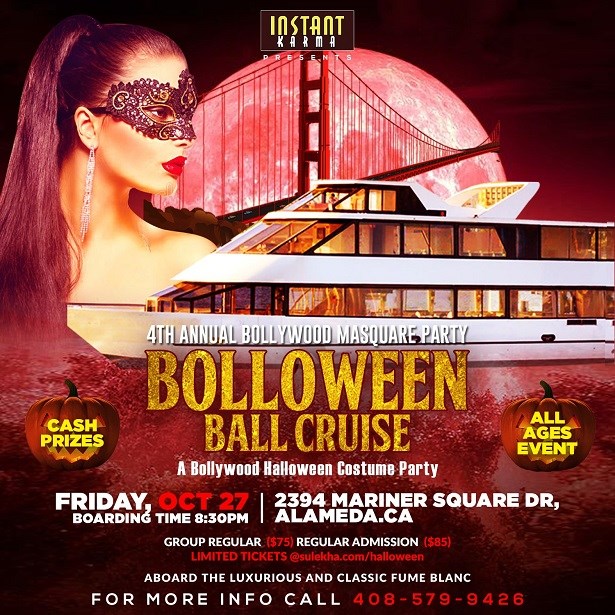 Bolloween Ball Cruise A Bollywood Halloween Costume Party
