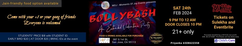 Bolly Bash - An Extended Valentine Cozy DJ Party