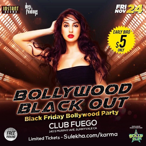 Bollywood BlackOut Bollywood Party