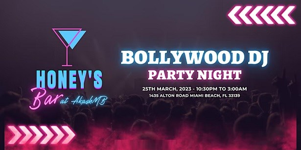 Bollywood DJ Party Night