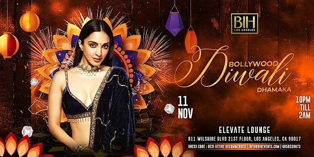 Bollywood Dhamaka: A Diwali Party on November 11th