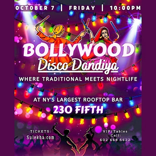 Bollywood Disco Dandiya- Rooftop NYC