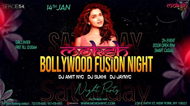 Bollywood Fusion Night Club Space 54