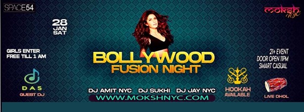 Bollywood Fusion Night Space 54
